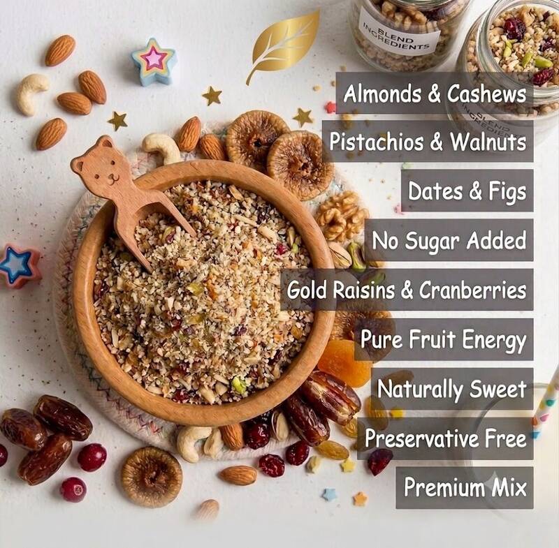 Adults Energy Powder — nuts, seeds and dried fruit
